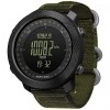 Наручний годинник чоловічий з компасом North Edge Apache Green 5BAR Чорний (2860)