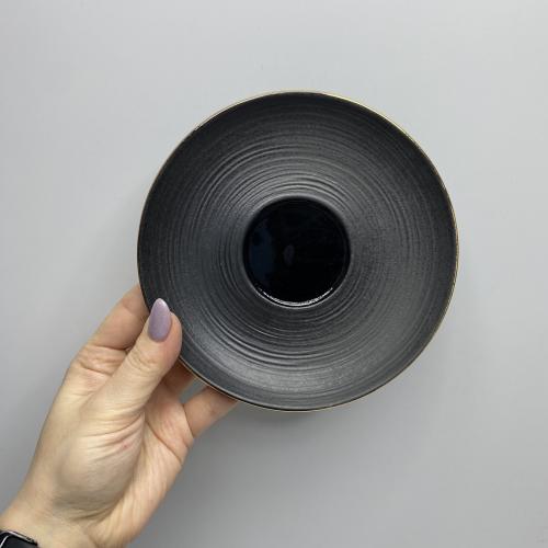 Блюдце порцелянове 14,2 см LOS`K Imperium Negro L0630-T8601464 Блюдце порцелянове 14,2 см LOS`K Imperium Negro L0630-T8601464