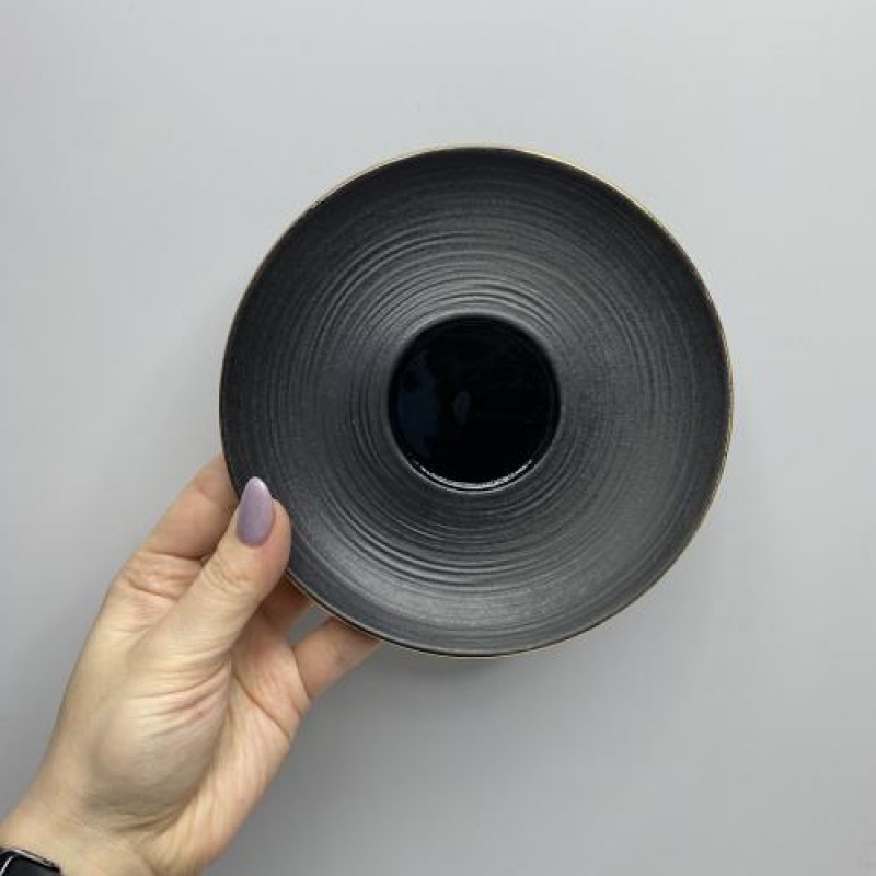 Блюдце порцелянове 14,2 см LOS`K Imperium Negro L0630-T8601464