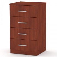 Комод Компаніт 4А Яблуня (49х45х85 см) Комод Компаніт 4А Яблуня (49х45х85 см)