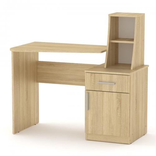 Стіл письмовий Компаніт Школяр 3 110х57х105 см Дуб сонома Стіл письмовий Компаніт Школяр 3 110х57х105 см Дуб сонома