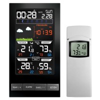 Домашня метеостанція з бездротовим датчиком, гігрометром і барометром Misol WN2810CA