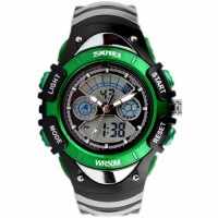 Дитячий спортивний годинник Skmei 0998 Зелений