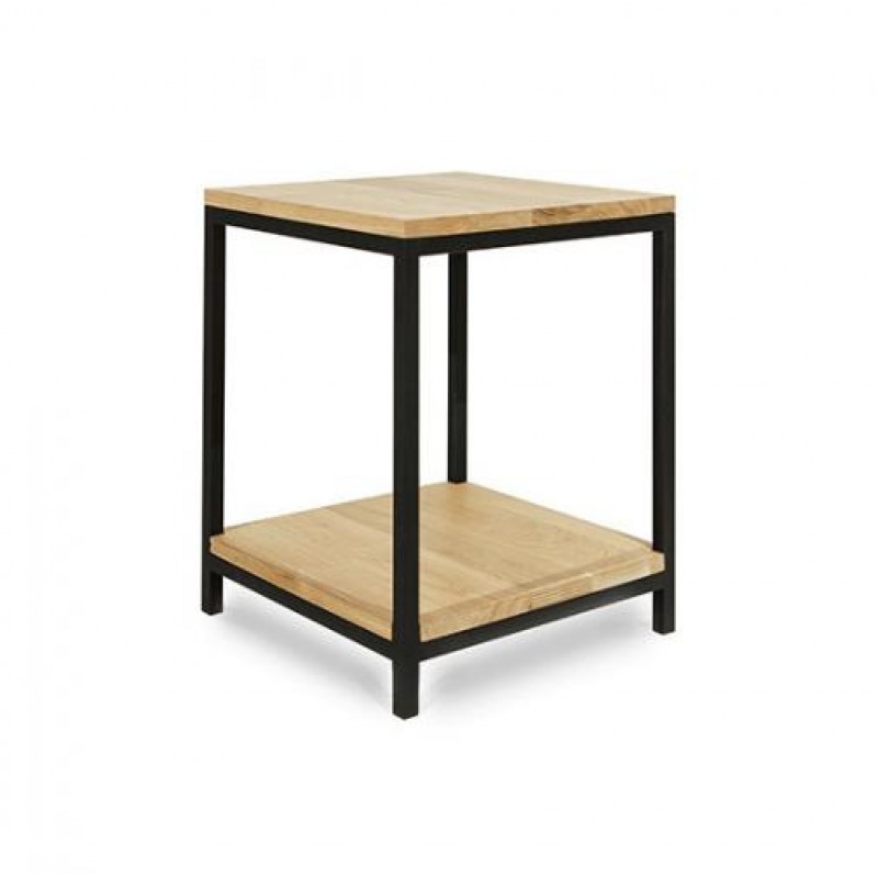 Приліжковий столик у стилі Loft NS-1475 480x400x400 мм Черный