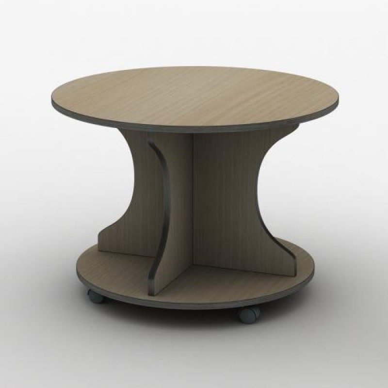 Журнальний столик Тиса Мебель СЖ-2 Бук 50x70x70 см