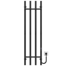 Рушникосушарка електрична Split П4 300х1200 Deffi Чорний JD04 (A.SP.120.30.4.E.B.R.2)