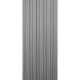 Декоративна стінова рейка Sticker Wall WPC 3000x150x9 мм Сірий (SW-00001870)