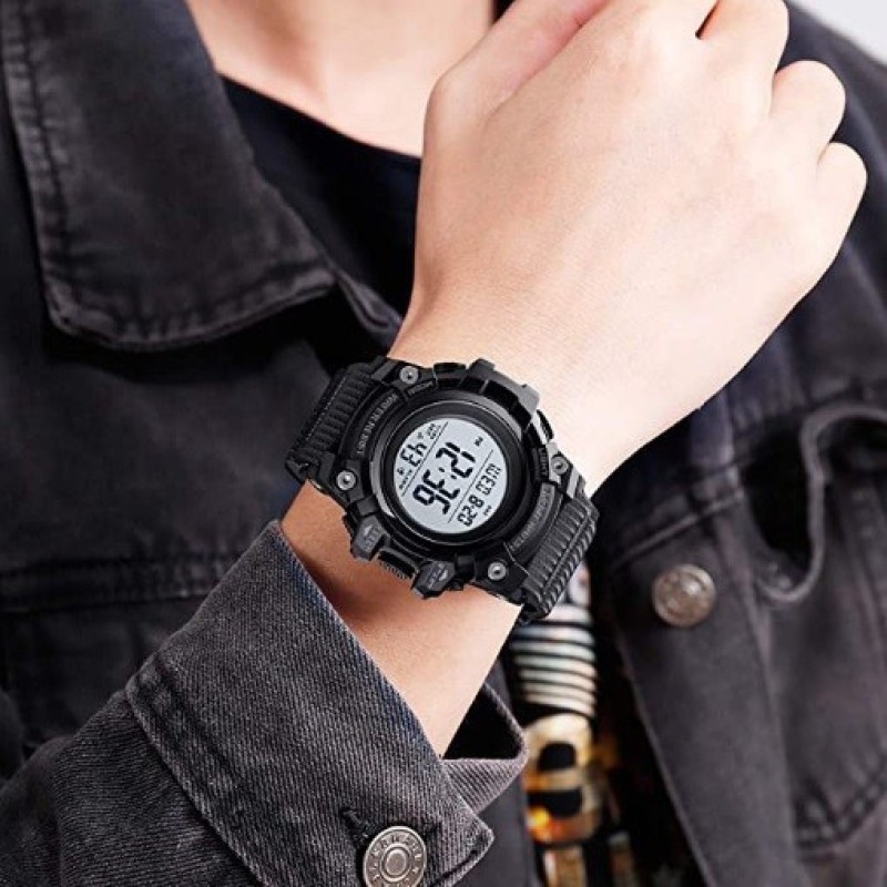 Годинник чоловічий спортивний Skmei 1552 Чорний