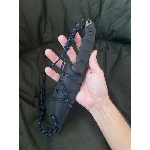 Ніж туристичний Gorillas BBQ Мандрівник мілітарі сталь 65г KN113 (5228)