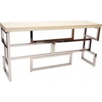 Консоль для дому в стилі Loft NS-382 980x120x350 мм Коричневый Консоль для дому в стилі Loft NS-382 980x120x350 мм Коричневый