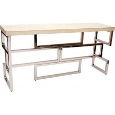 Консоль для дому в стилі Loft NS-382 980x120x350 мм Коричневый