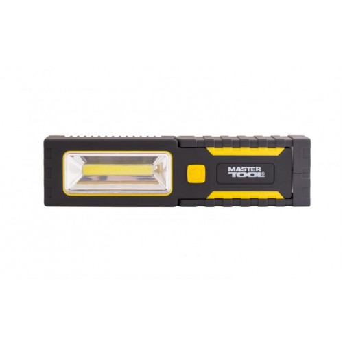 Ліхтар магнітний з підвісом MASTERTOOL 220х54х28 мм 4xLED+COB LED 3xAAA ABS 94-0808 Ліхтар магнітний з підвісом MASTERTOOL 220х54х28 мм 4xLED+COB LED 3xAAA ABS 94-0808