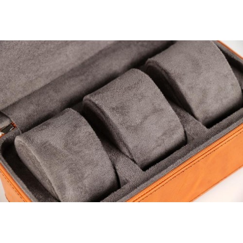 Кейс для годинників Salvadore 3W-FH-BR-L 195х105х80 мм Сіро-коричневий Кейс для годинників Salvadore 3W-FH-BR-L 195х105х80 мм Сіро-коричневий