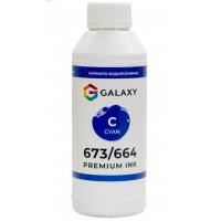 Чорнило Galaxy 673/664 Epson 500 мл Cyan (10490)