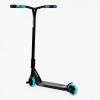 Самокат трюковий Best Scooter FEAR SCS система пеги алюмінієвий диск та дека колеса PU 100 кг Black and blue (112900)