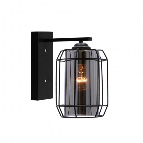Бра Candellux Jonera 23x24 см Чорний (21-10186)