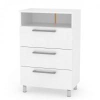 Комод 3 Компанит білий