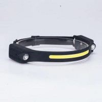 Ліхтар акумуляторний налобний HeadLight WJ-8088 2*3W+COB5W Ліхтар акумуляторний налобний HeadLight WJ-8088 2*3W+COB5W