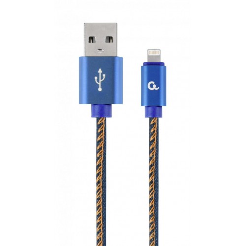 Кабель Cablexpert USB 2.0 - Lightning 2м Синій (CC-USB2J-AMLM-2M-BL) в інтернет супермаркеті PbayMarket!