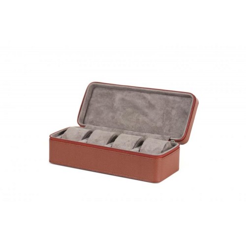 Кейс для годинників Salvadore 4W-FH-DBR-SPU 25х10х8 см Коричнево-сірий Кейс для годинників Salvadore 4W-FH-DBR-SPU 25х10х8 см Коричнево-сірий