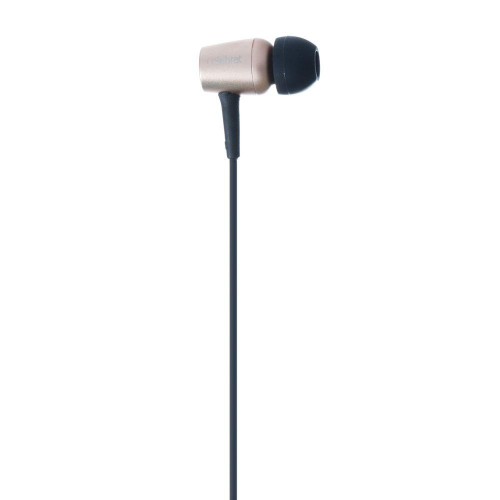 Дротові навушники 3.5mm Celebrat G1 вакуумні з мікрофоном 1.2m Gold