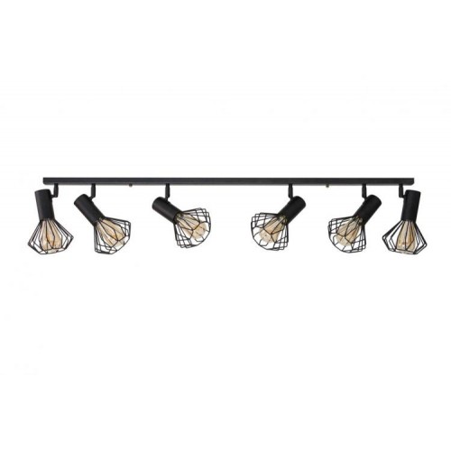 Світильник лофт MSK Electric Diadem стельовий NL 22151-6 BK Світильник лофт MSK Electric Diadem стельовий NL 22151-6 BK