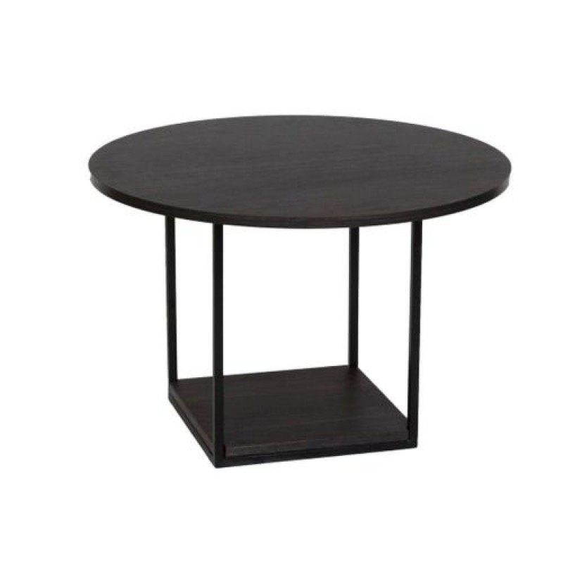 Кавовий журнальний столик у стилі Loft NS-545 530x700x700 мм Черный