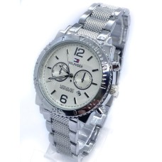 Наручний годинник жіночий Clockhouse Hilfiger Сріблястий (IBW901SO)