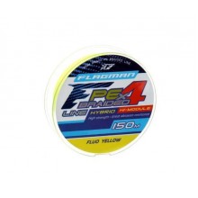 Шнур Flagman PE Hybrid F4 150м / 0.10мм / FluoYellow (25150-010)