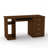 Стіл комп'ютерний СКМ-11 Компанит Горіх екко Стіл комп'ютерний СКМ-11 Компанит Горіх екко