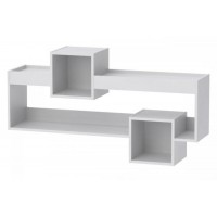 Тумба Навісна 2 Компанит МГ 6 100х28х65 см Альба білий Тумба Навісна 2 Компанит МГ 6 100х28х65 см Альба білий