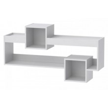 Тумба Навісна 2 Компанит МГ 6 100х28х65 см Альба білий