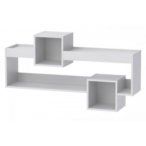 Тумба Навісна 2 Компанит МГ 6 100х28х65 см Альба білий Тумба Навісна 2 Компанит МГ 6 100х28х65 см Альба білий