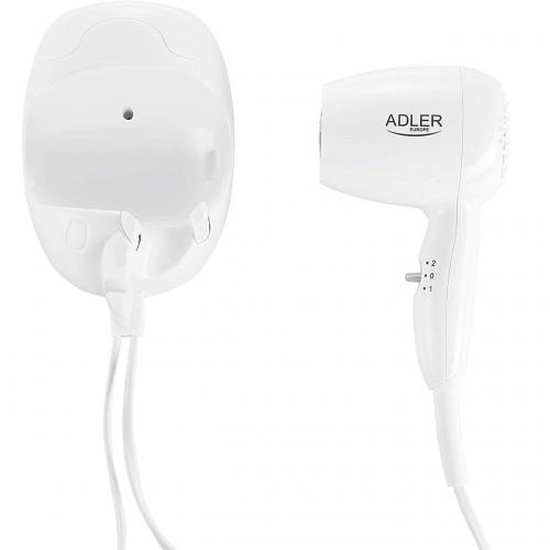 Фен для готелів готелів і басейнів Adler AD 2252 1600W White Фен для готелів готелів і басейнів Adler AD 2252 1600W White