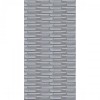 Самоклеюча 3D панель кладка срібло Sticker Wall 3080х700х5мм