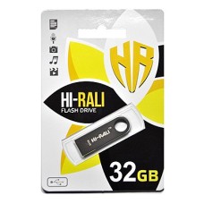 Флеш-накопичувач USB 32GB Hi-Rali Shuttle Series Black (HI-32GBSHBK)