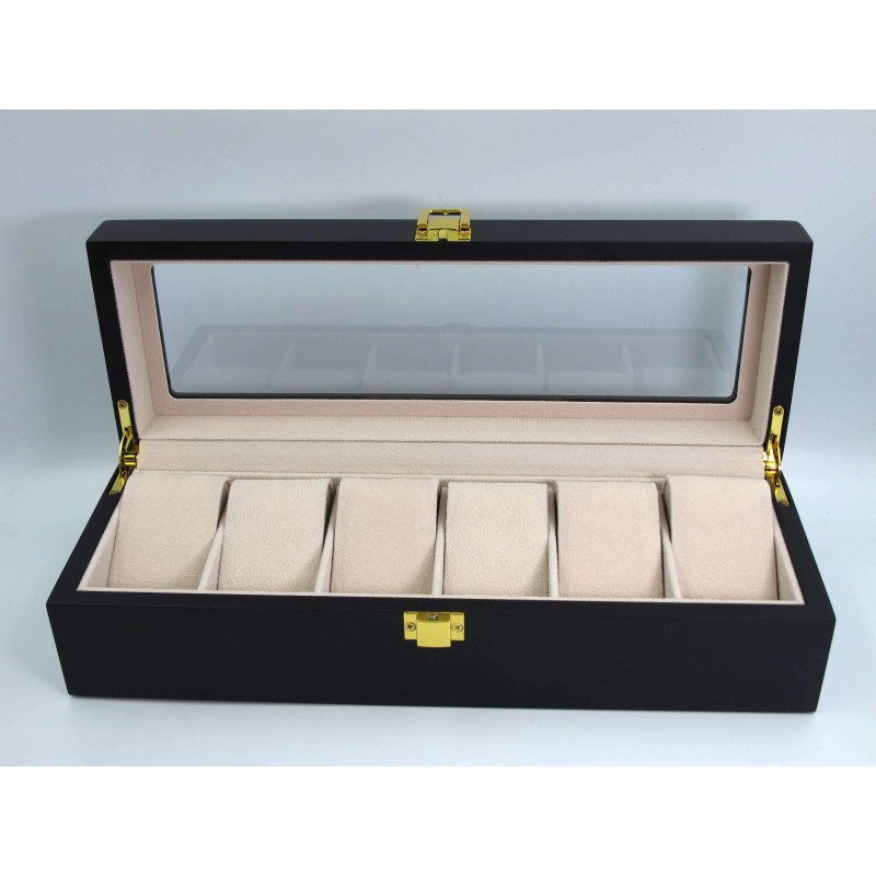 Шкатулка для зберігання годинників Craft 6WB.LID.MAT Чорний