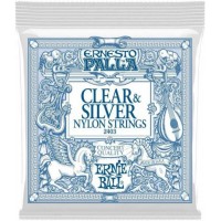 Струни для класичної гітари Ernie Ball 2403 Ernesto Palla Nylon Clear & Silver Classical Guitar Strings Струни для класичної гітари Ernie Ball 2403 Ernesto Palla Nylon Clear & Silver Classical Guitar Strings