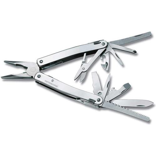 Мультитул Victorinox Swisstool Spirit X Plus 105 мм 35 функцій Сріблястий (3.0235.N) Мультитул Victorinox Swisstool Spirit X Plus 105 мм 35 функцій Сріблястий (3.0235.N)