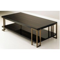 Кавовий журнальний столик у стилі Loft NS-660 430x1400x700 мм Коричневый