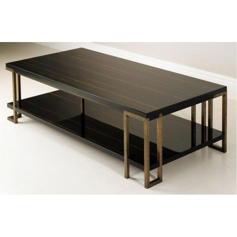 Кавовий журнальний столик у стилі Loft NS-660 430x1400x700 мм Коричневый