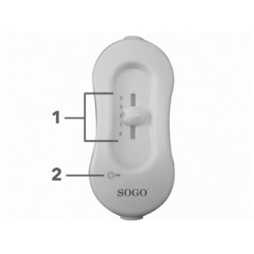 Електрична ковдра Sogo SS-20221 60 Вт 160 x 140 см Електрична ковдра Sogo SS-20221 60 Вт 160 x 140 см