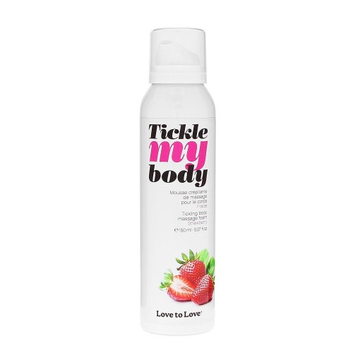 Масажна піна Love To Love TICKLE MY BODY Strawberry (150 мл) зволожувальна в інтернет супермаркеті PbayMarket!