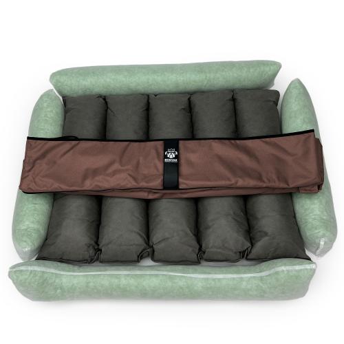 Лежак ліжко для собак всіх порід EGO Bosyak Waterproof XL 105х80 Коричневий (спальне місце для великих собак) Лежак ліжко для собак всіх порід EGO Bosyak Waterproof XL 105х80 Коричневий (спальне місце для великих собак)
