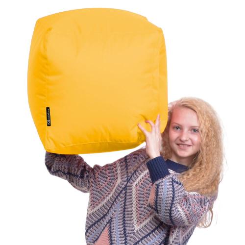 Пуф Кубик Оксфорд 40х40 Студія Комфорту Розмір Стандарт Жовтий Пуф Кубик Оксфорд 40х40 Студія Комфорту Розмір Стандарт Жовтий