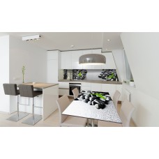 Наклейка вінілова на стіл Zatarga «Бамбук та Чорне каміння» 600х1200 мм Z180352st