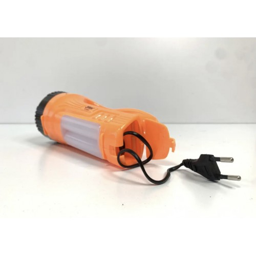 Ліхтар акумуляторний ручний YAJIA YJ-2833 (1W +12 SMD) Помаранчевий Ліхтар акумуляторний ручний YAJIA YJ-2833 (1W +12 SMD) Помаранчевий