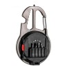 Ліхтарик брелок багатофункціональний COB W5137 Black