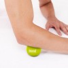 Масажний силіконовий м'яч PowerPlay PP-4354 Silicone Lacrosse Ball 6.5 см Зелений