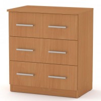 Комод Компаніт 3А Бук (61х39х69 см) Комод Компаніт 3А Бук (61х39х69 см)